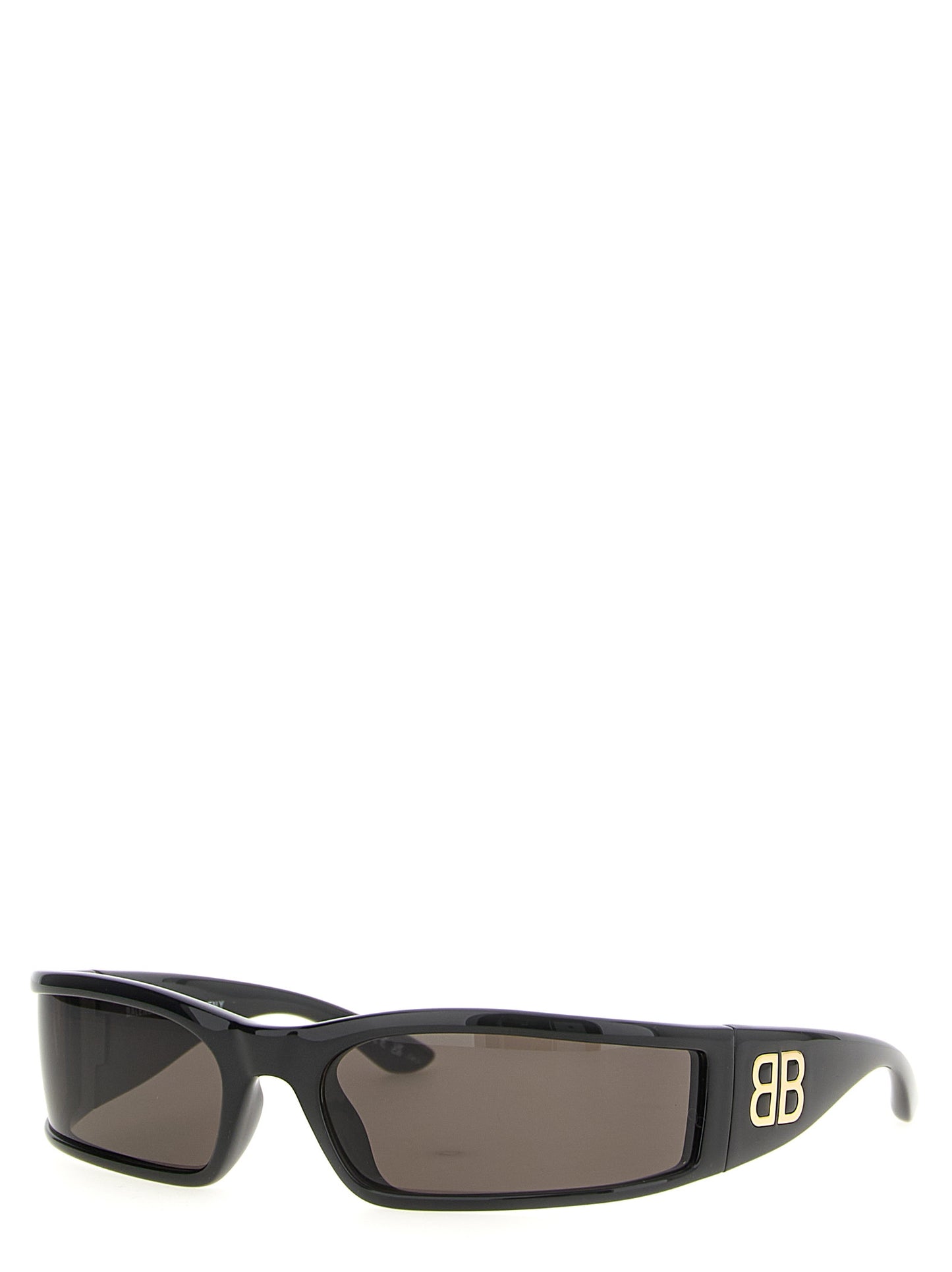 Black Polyamide Sunglasses