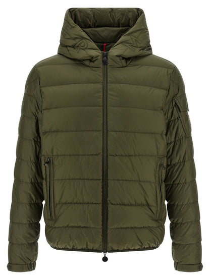 Bicolor Polyamide Full-Length Jacket