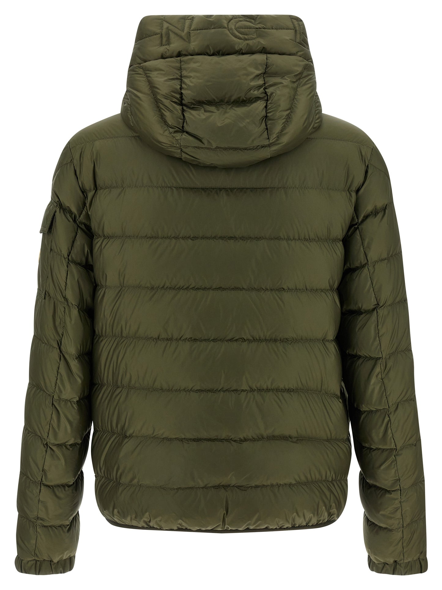 Bicolor Polyamide Full-Length Jacket