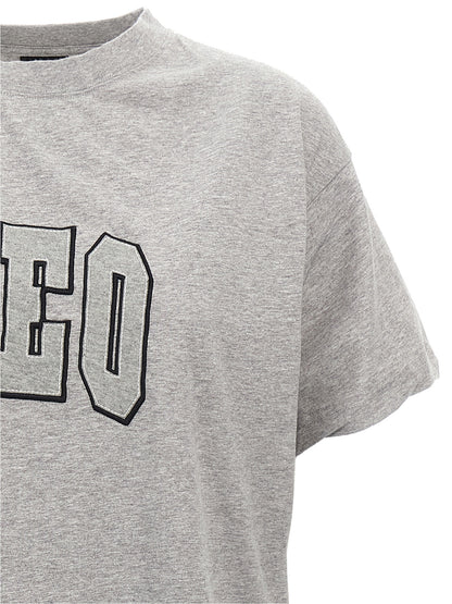 Gray Cotton T-Shirt