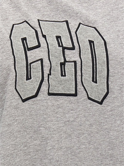 Gray Cotton T-Shirt