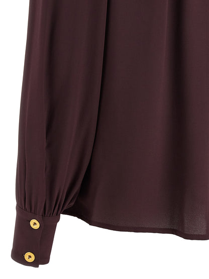 Purple Viscose Blouse