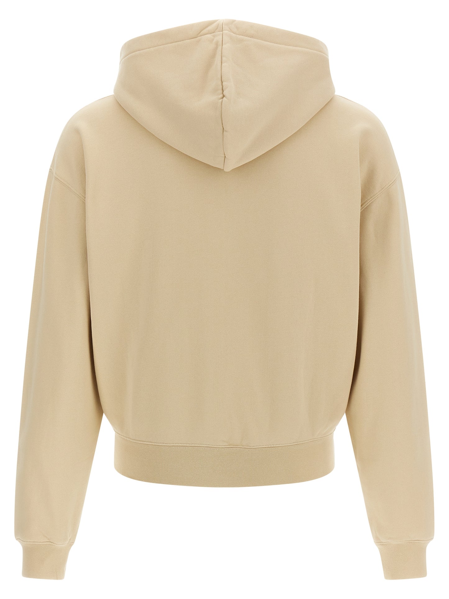 Beige Cotton Sweatshirt