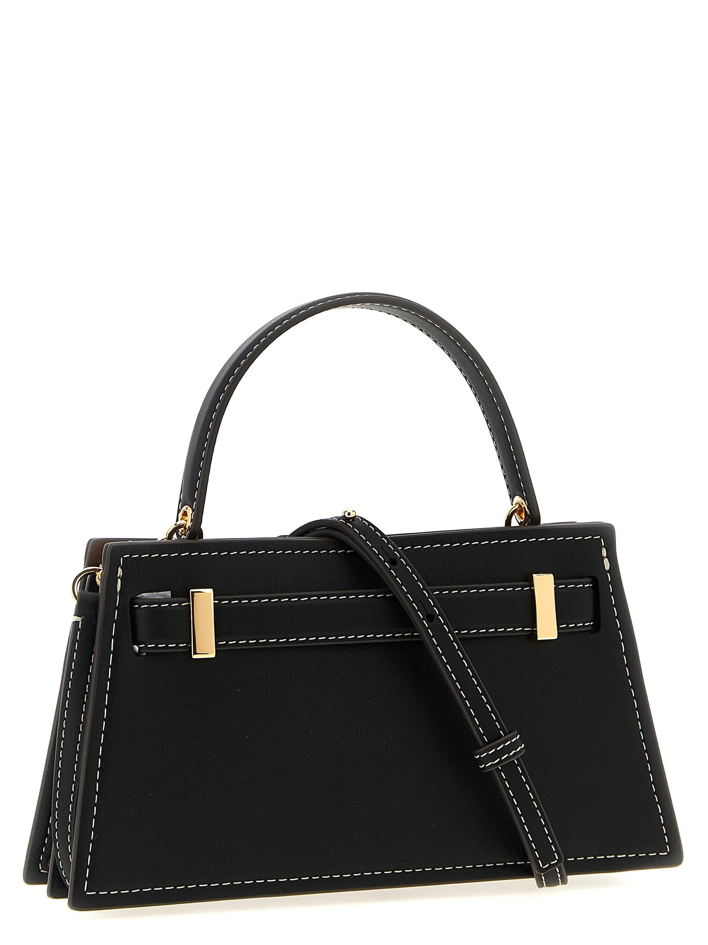 Black Cowhide Handbag