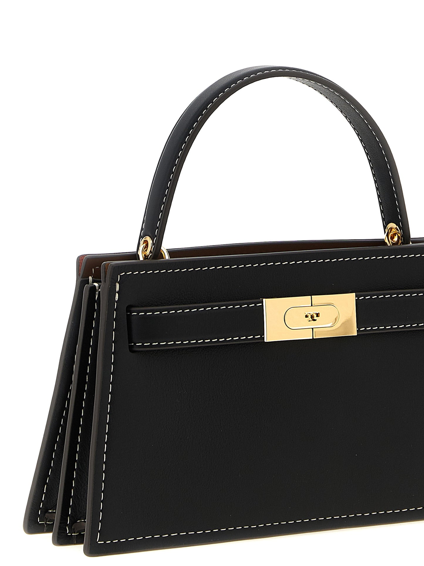 Black Cowhide Handbag
