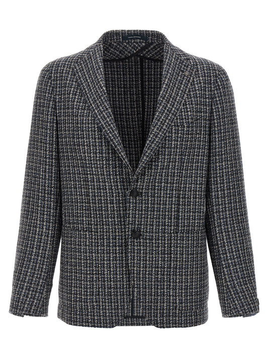 Multicolor Virgin Wool Blazer