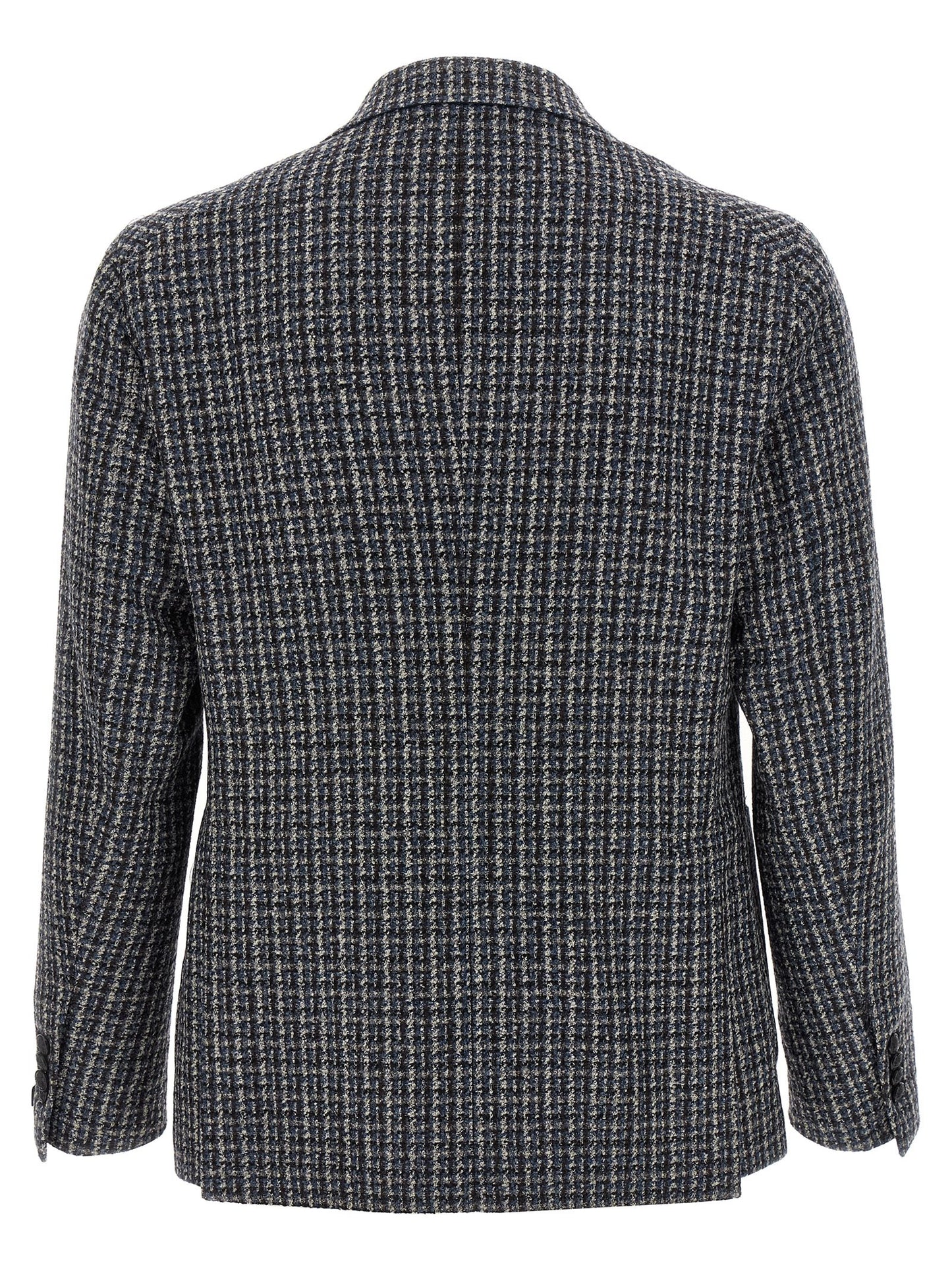 Multicolor Virgin Wool Blazer