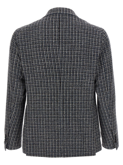 Multicolor Virgin Wool Blazer
