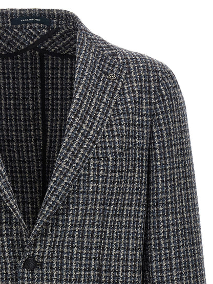 Multicolor Virgin Wool Blazer