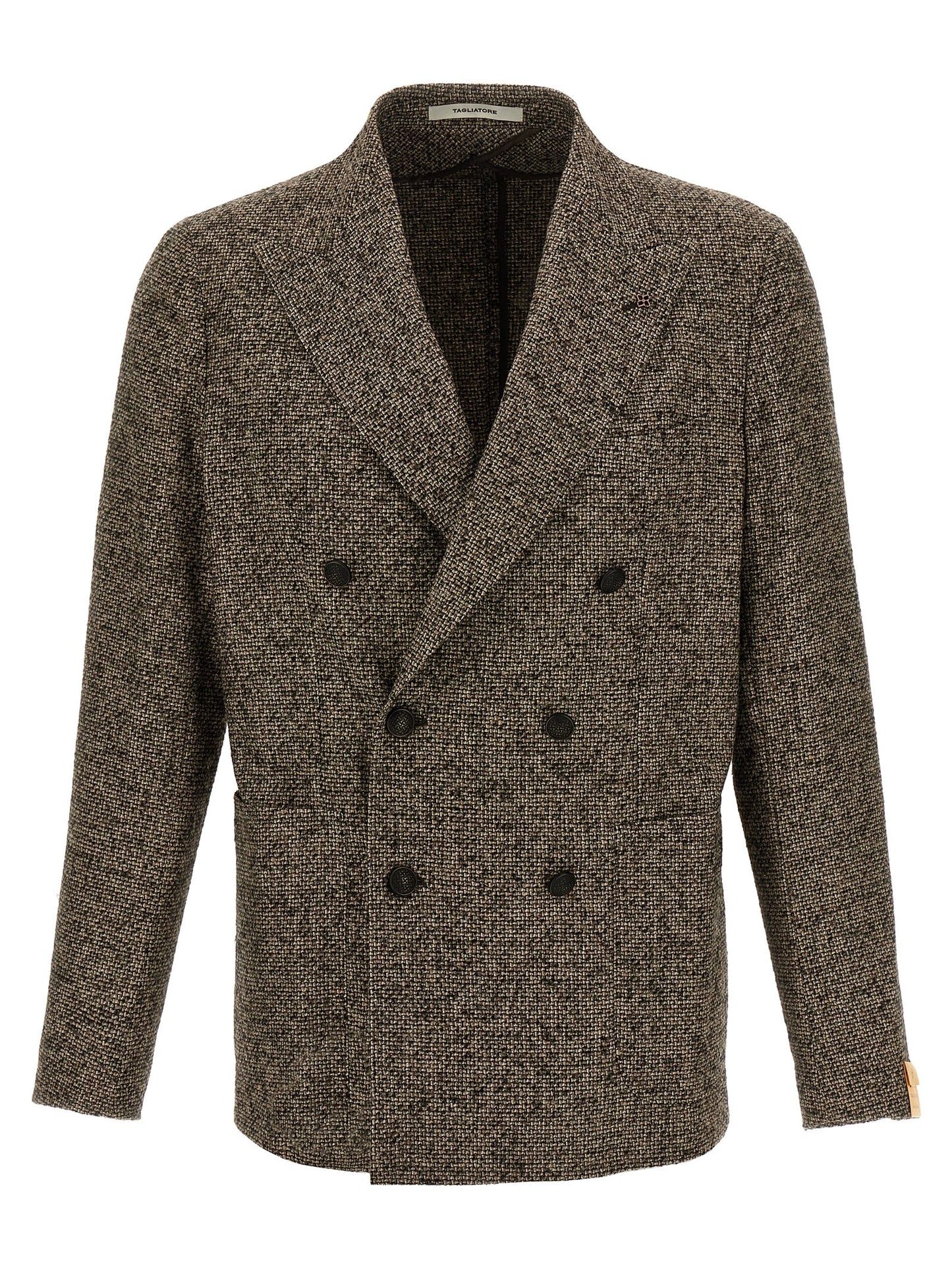 Brown Virgin Wool Blazer