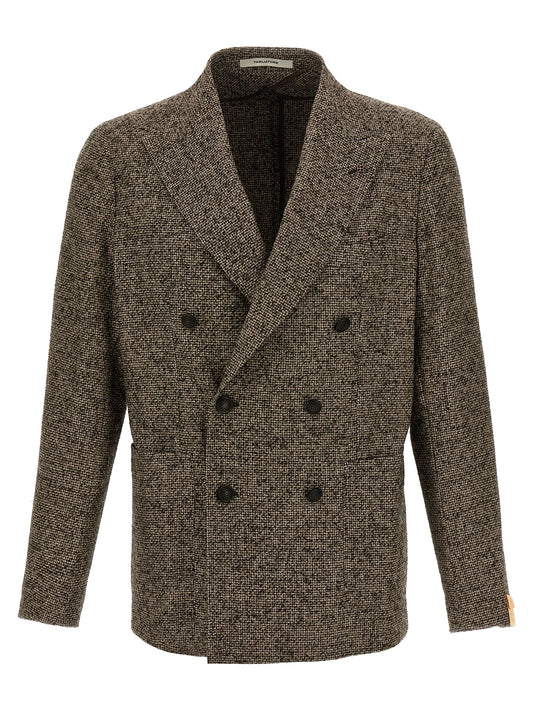 Brown Virgin Wool Blazer