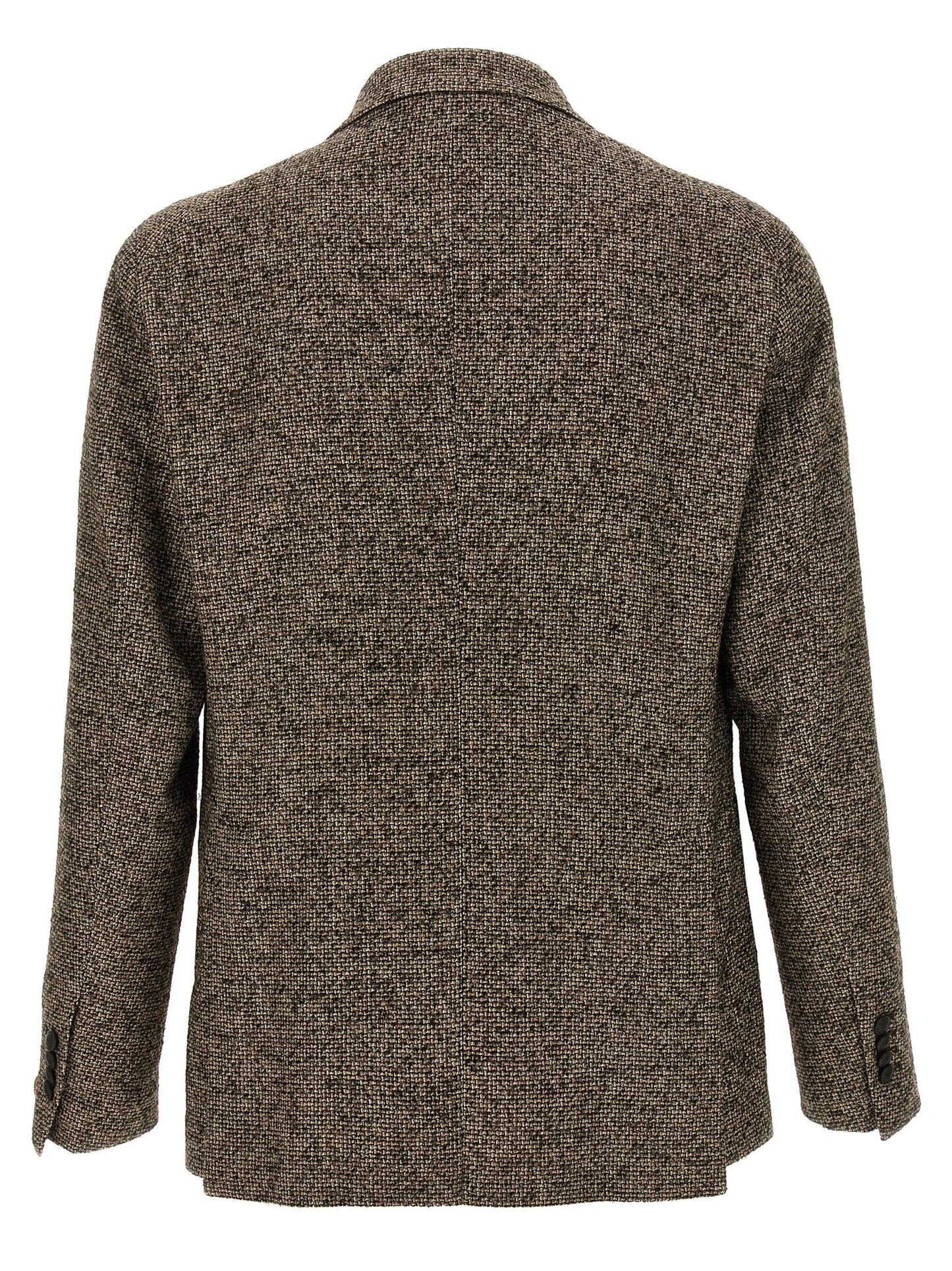 Brown Virgin Wool Blazer