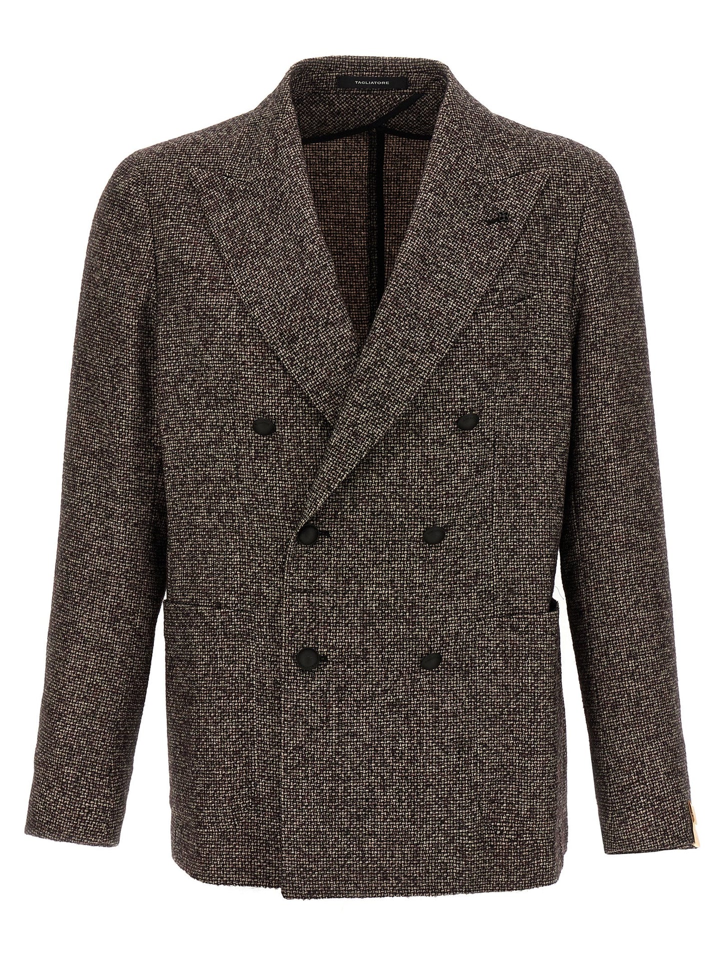 Brown Virgin Wool Blazer