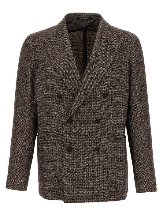 Brown Virgin Wool Blazer