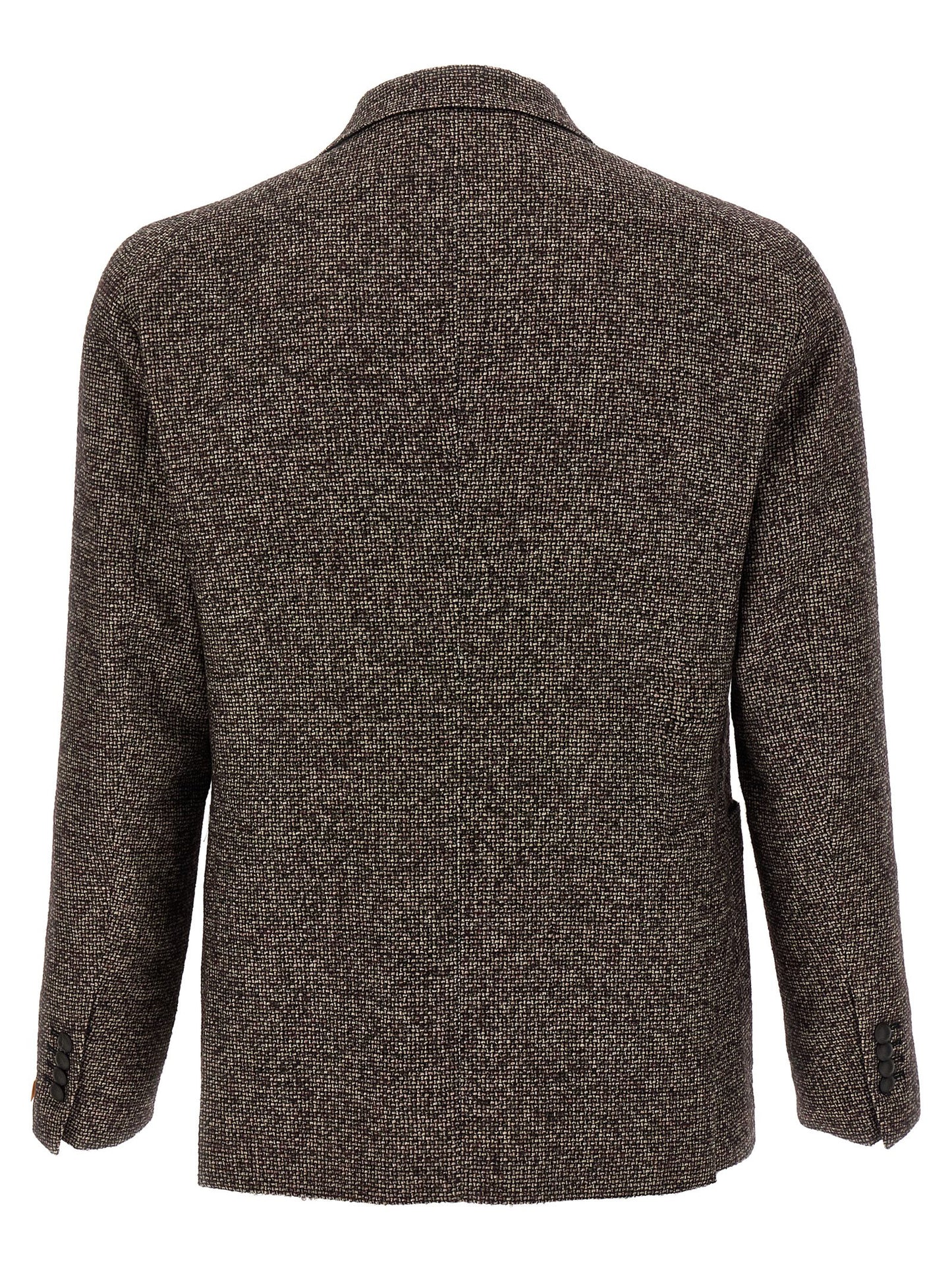 Brown Virgin Wool Blazer
