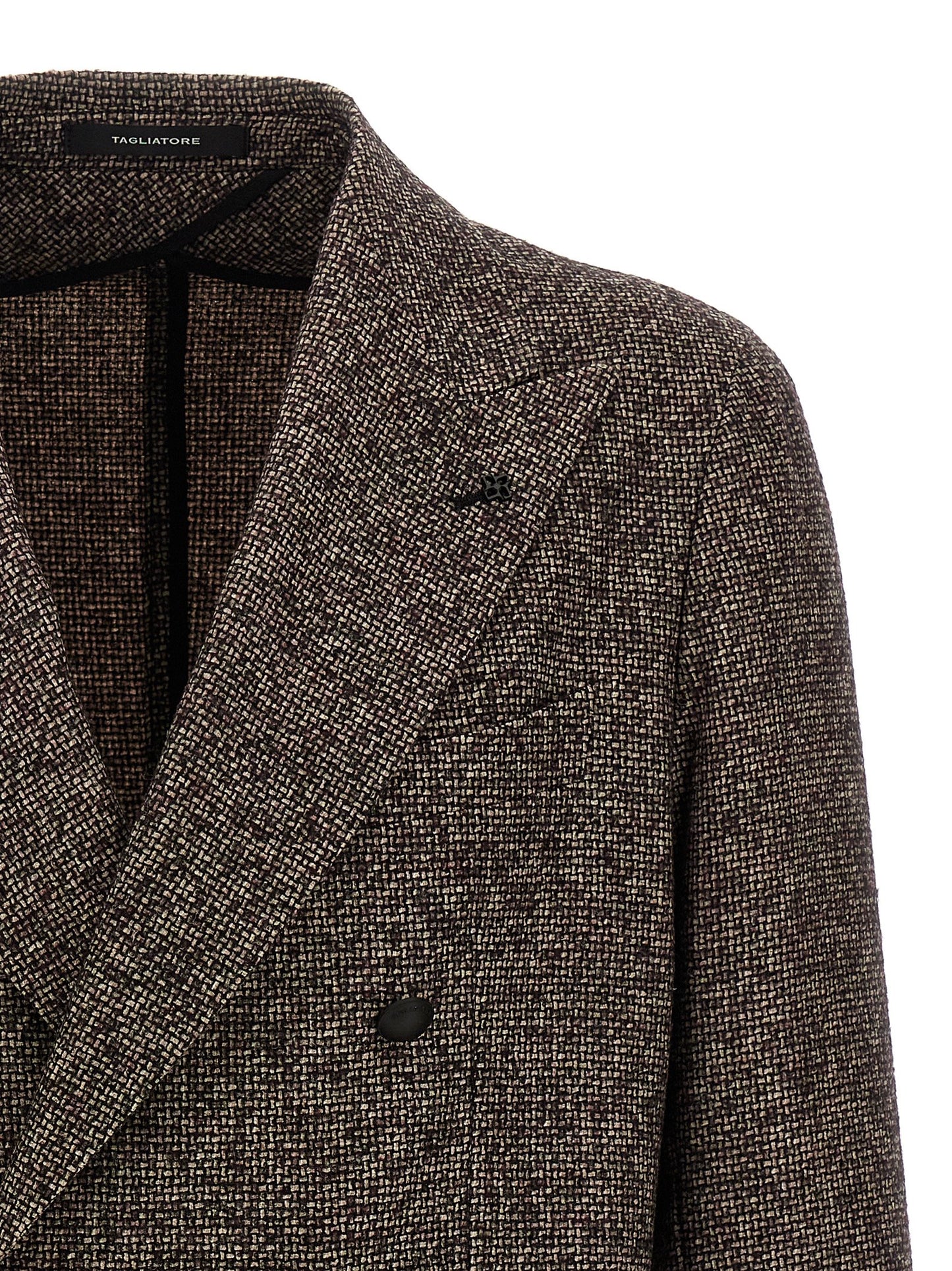 Brown Virgin Wool Blazer