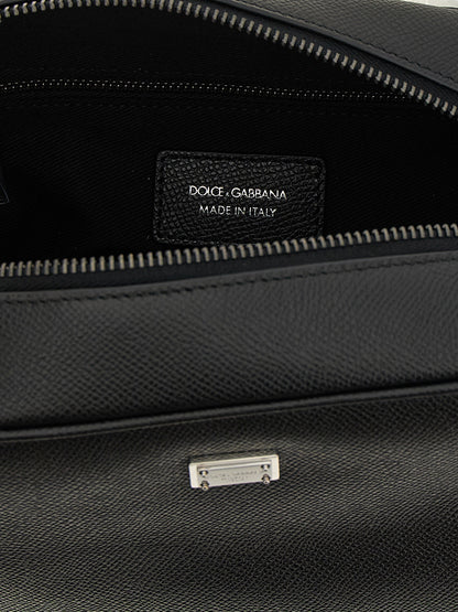 Black Calfskin Leather Wallet