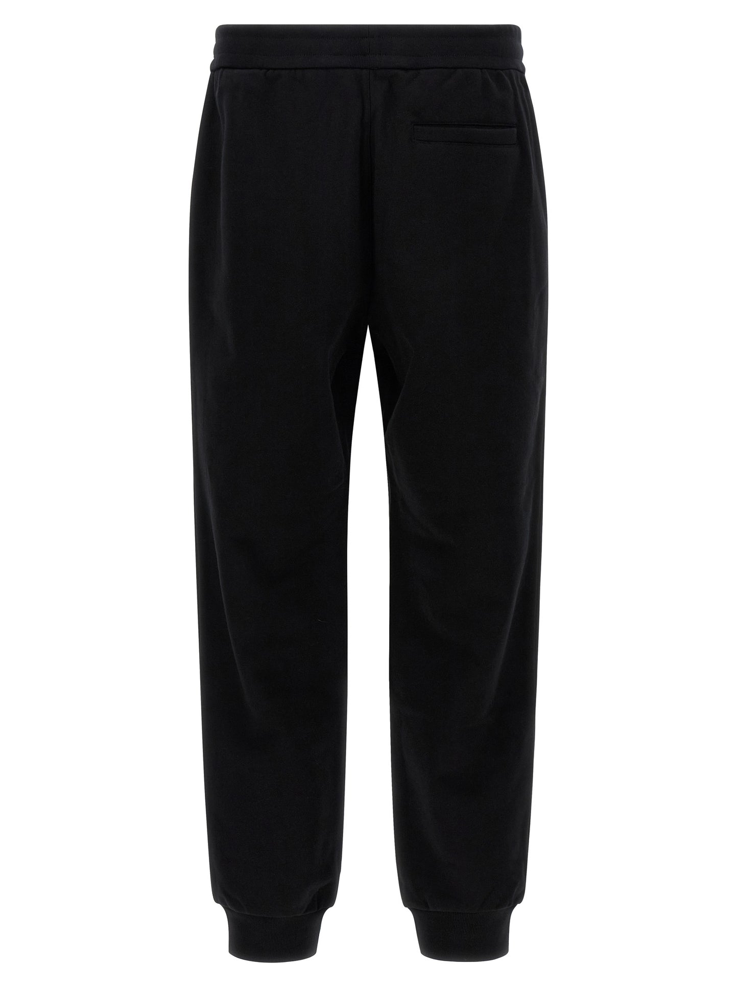 Black Cotton Joggers (Workout Pants)