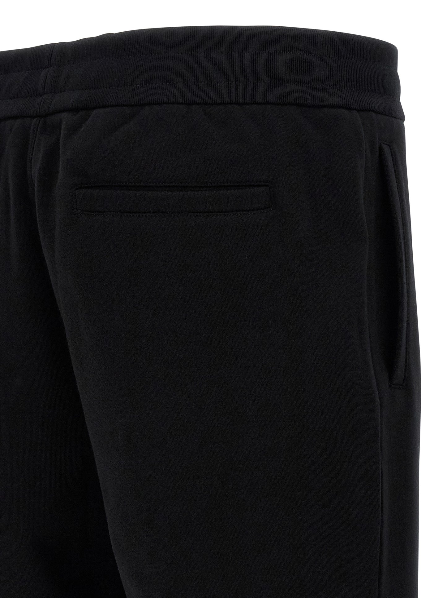Black Cotton Joggers (Workout Pants)