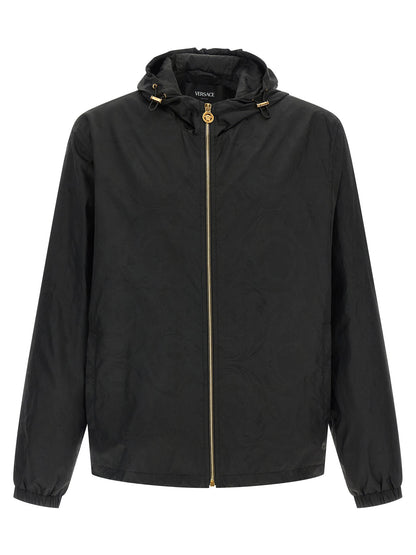 Black Nylon Shell Jacket