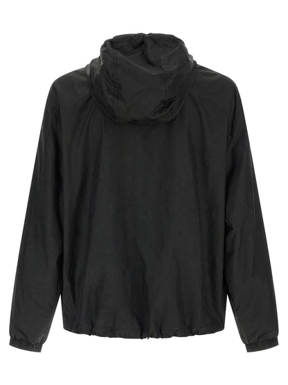 Black Nylon Shell Jacket