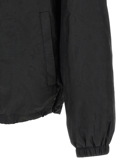 Black Nylon Shell Jacket