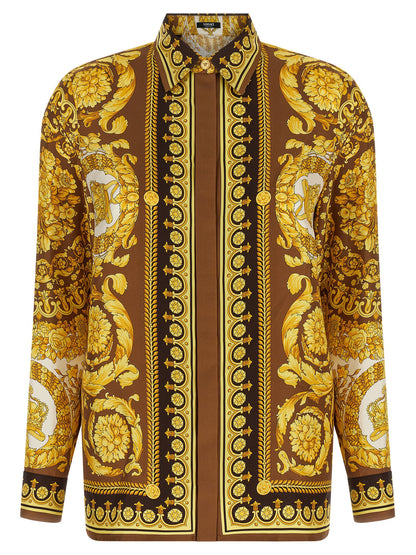 Gold Silk Blouse