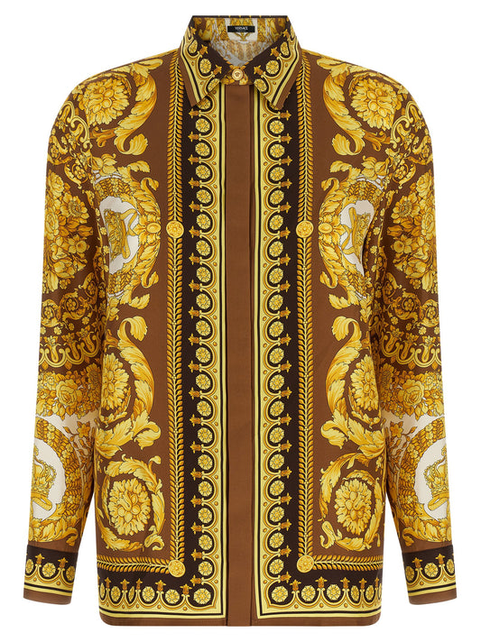 Gold Silk Blouse