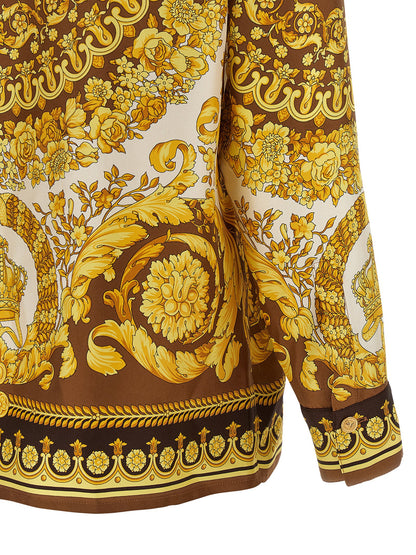 Gold Silk Blouse