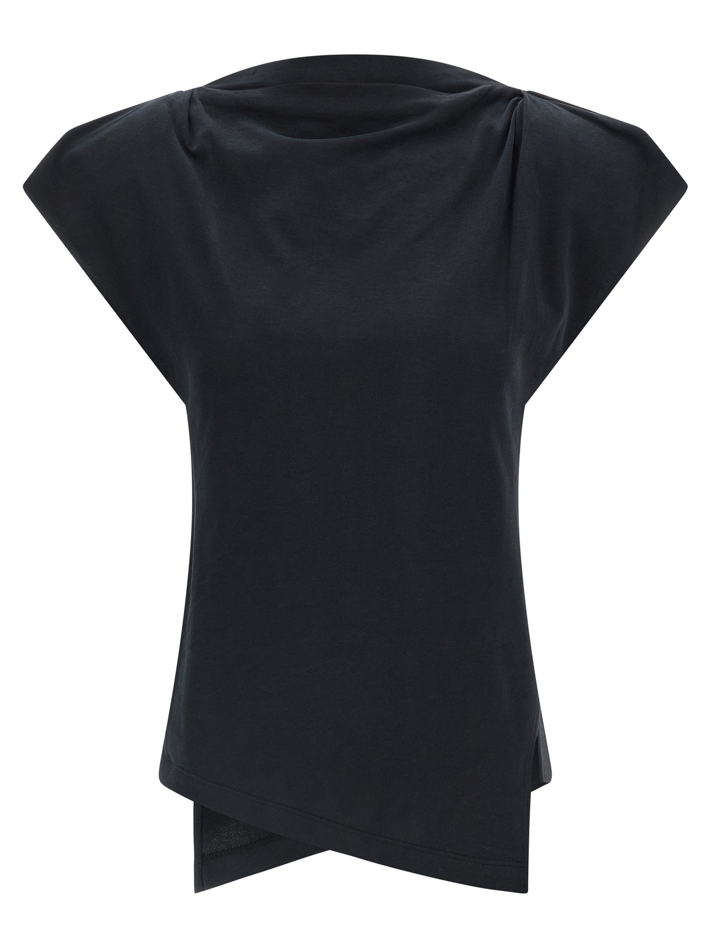 Black Cotton T-Shirt