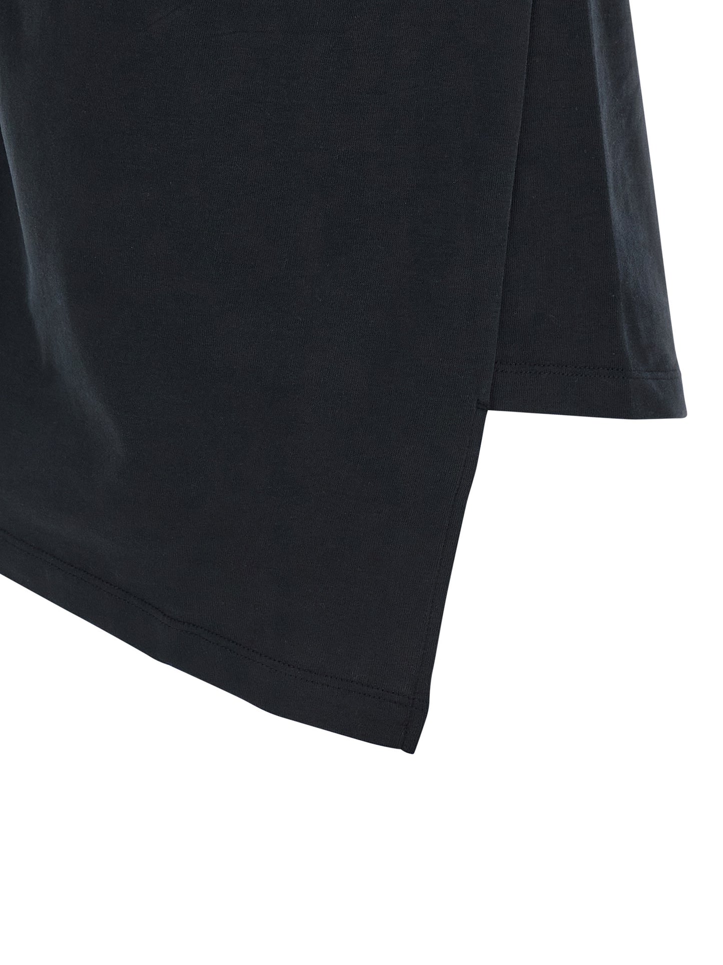 Black Cotton T-Shirt