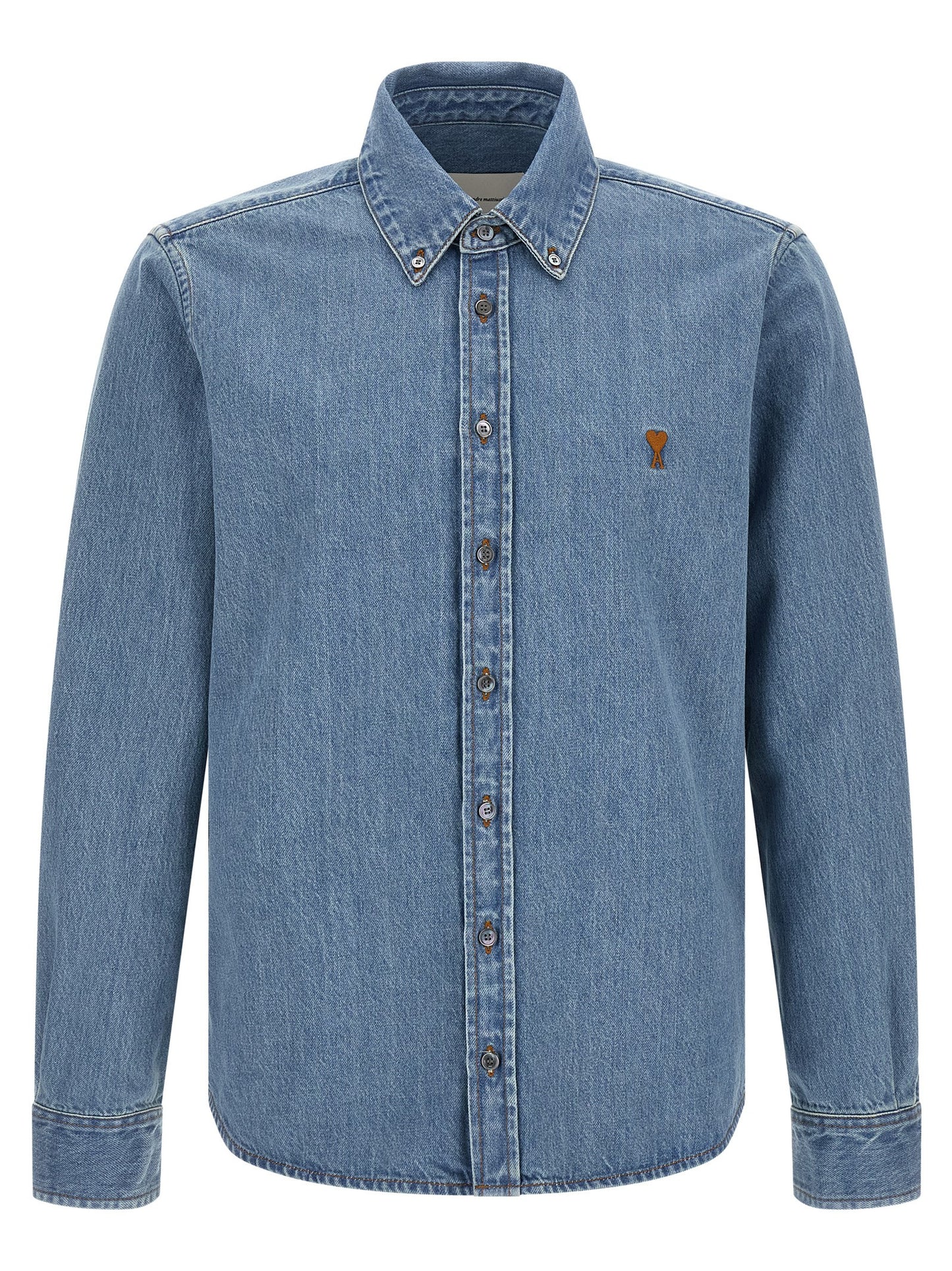 Blue Cotton Blouse