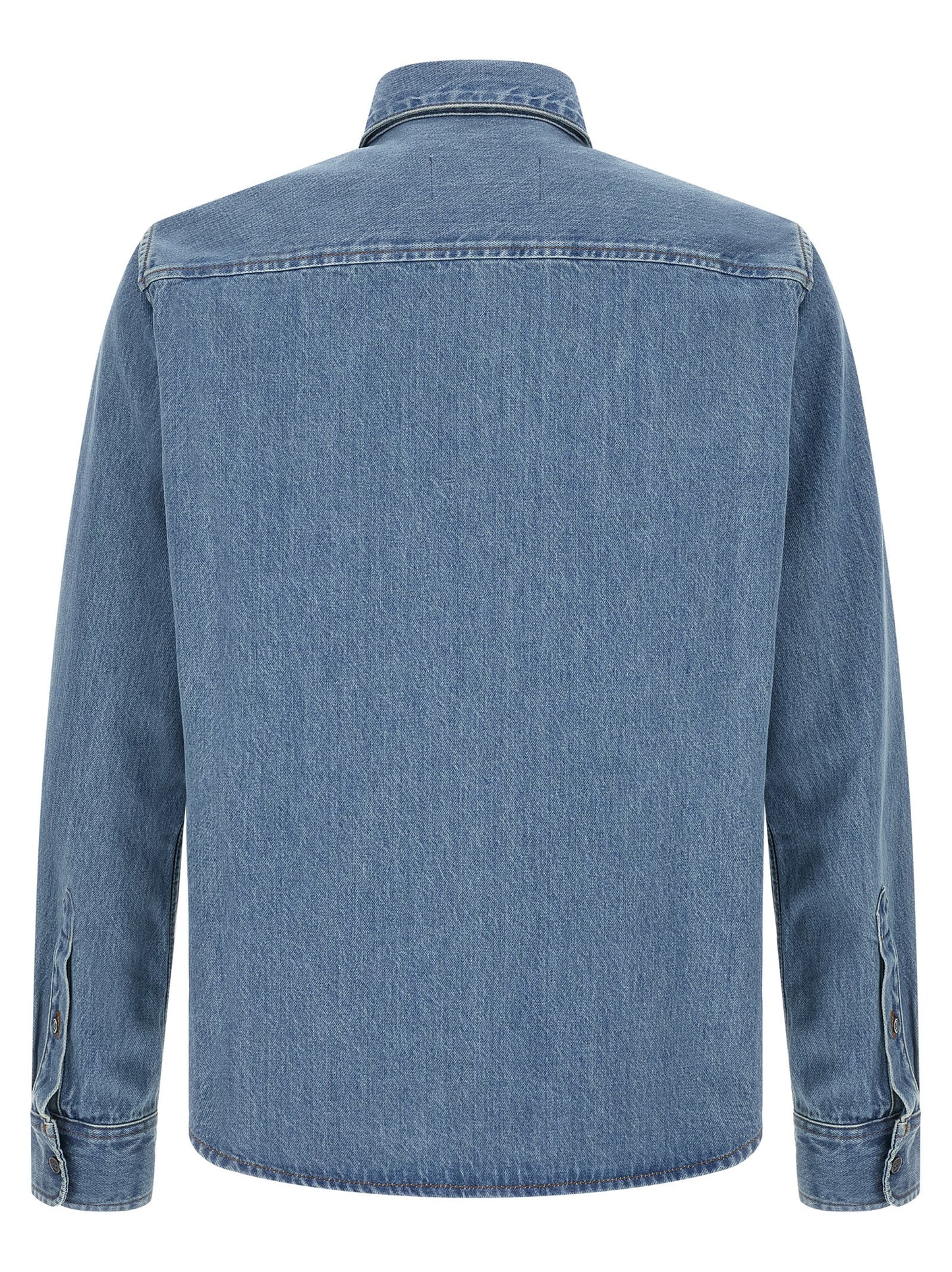 Blue Cotton Blouse