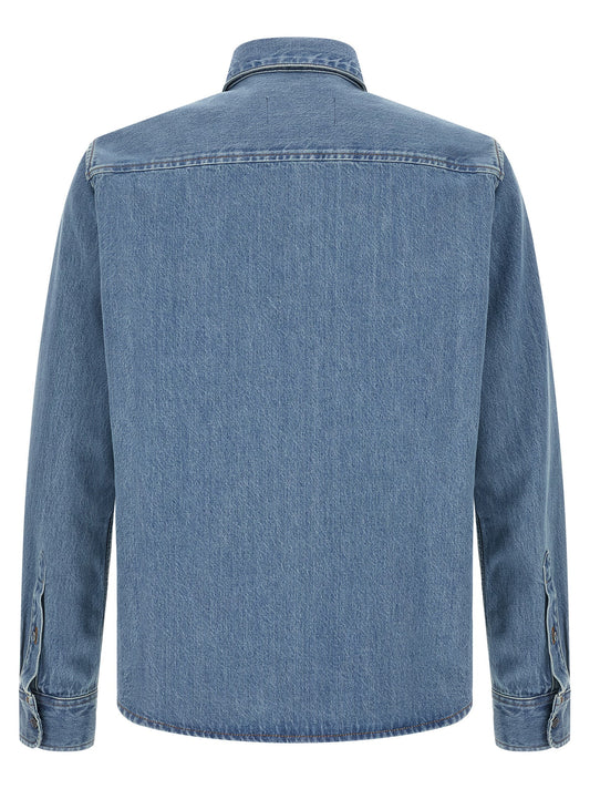 Blue Cotton Blouse