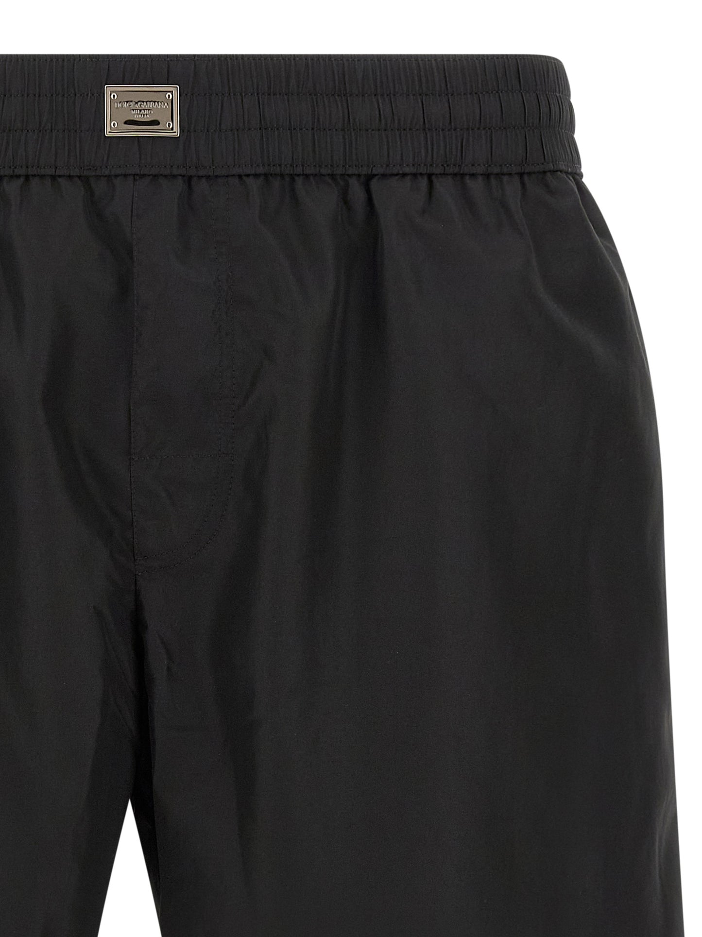 Black Polyamide Swim Shorts