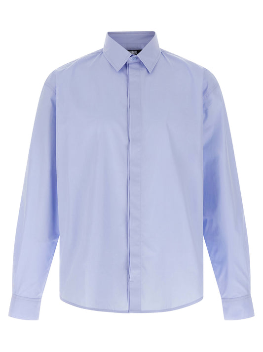 Blue Cotton Blouse