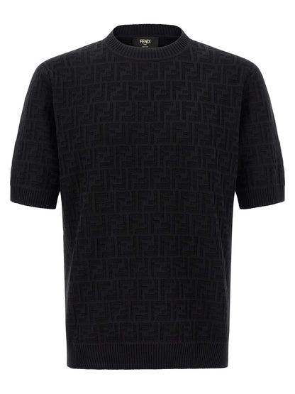 Black Cotton Cardigan
