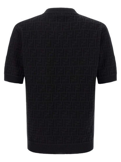 Black Cotton Cardigan