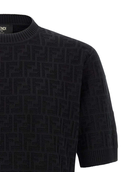 Black Cotton Cardigan