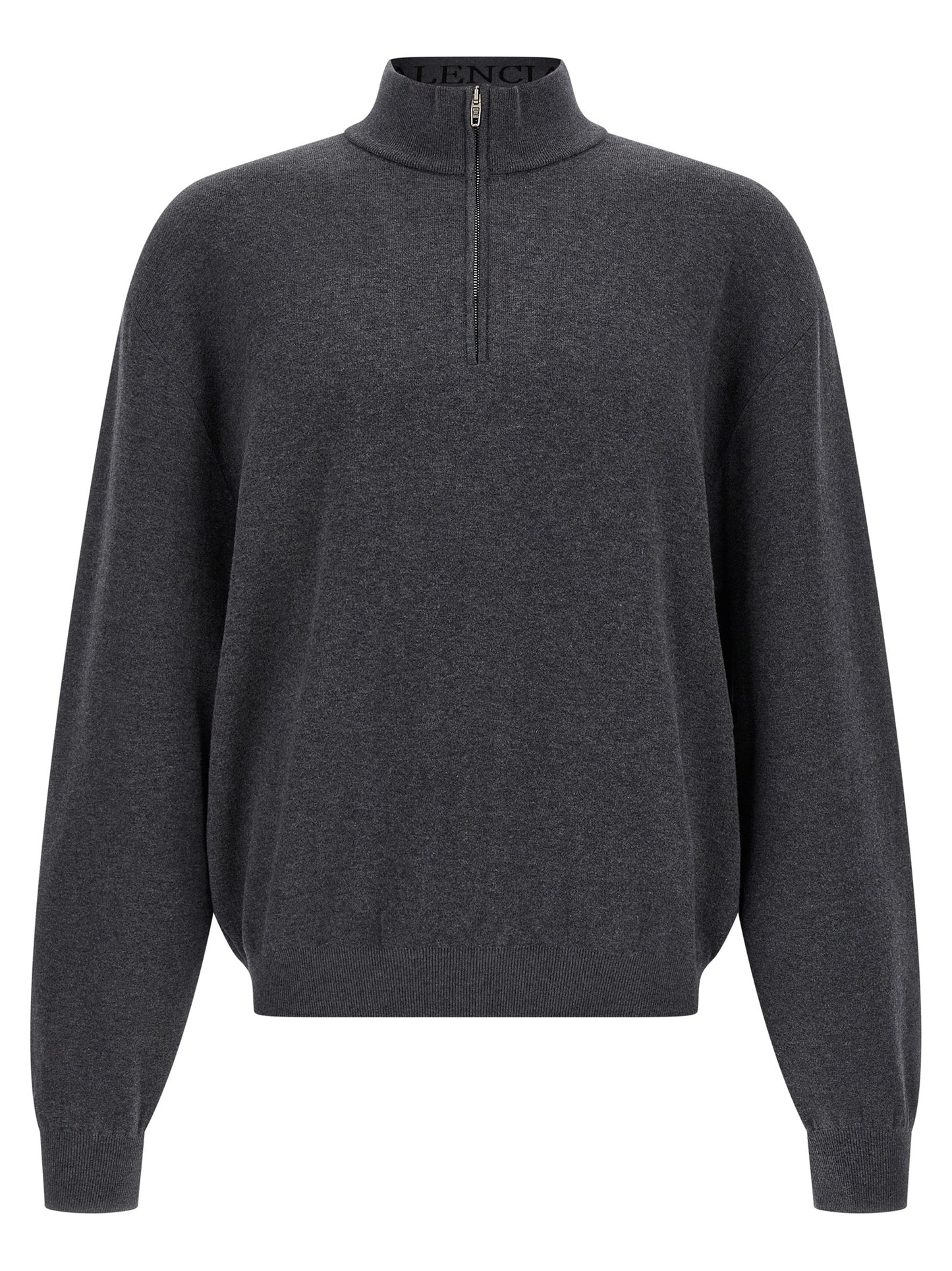 Gray Cotton Cardigan