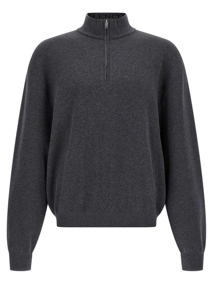 Gray Cotton Cardigan