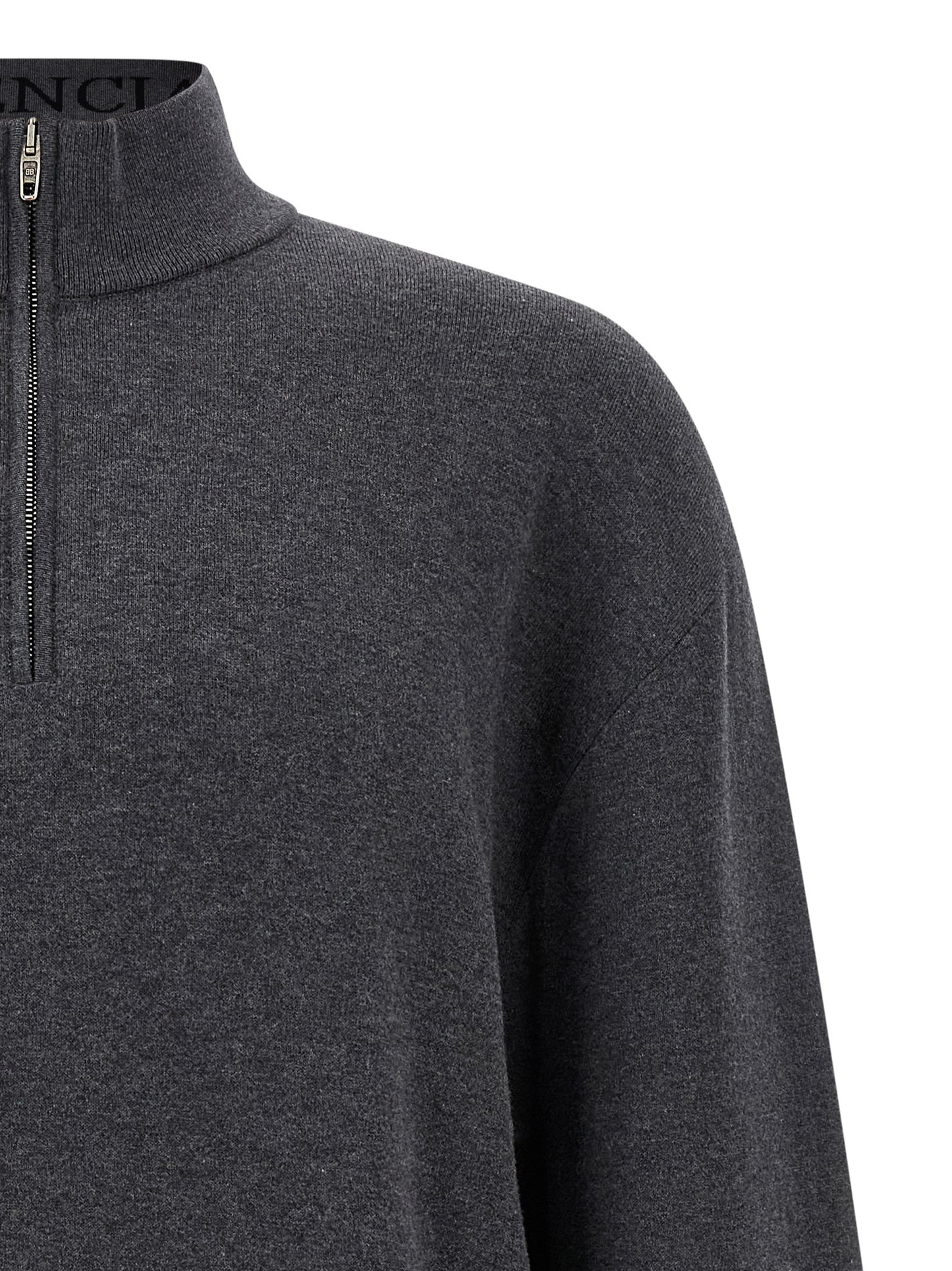 Gray Cotton Cardigan