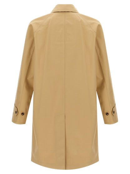 Beige Cotton Coat