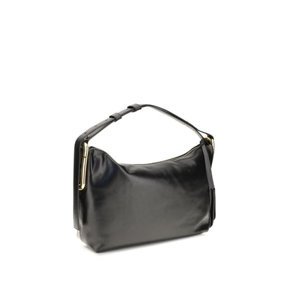 Black Calf Leather Bos Taurus Handbag