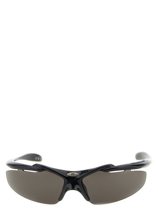 Black Polyamide Sunglasses