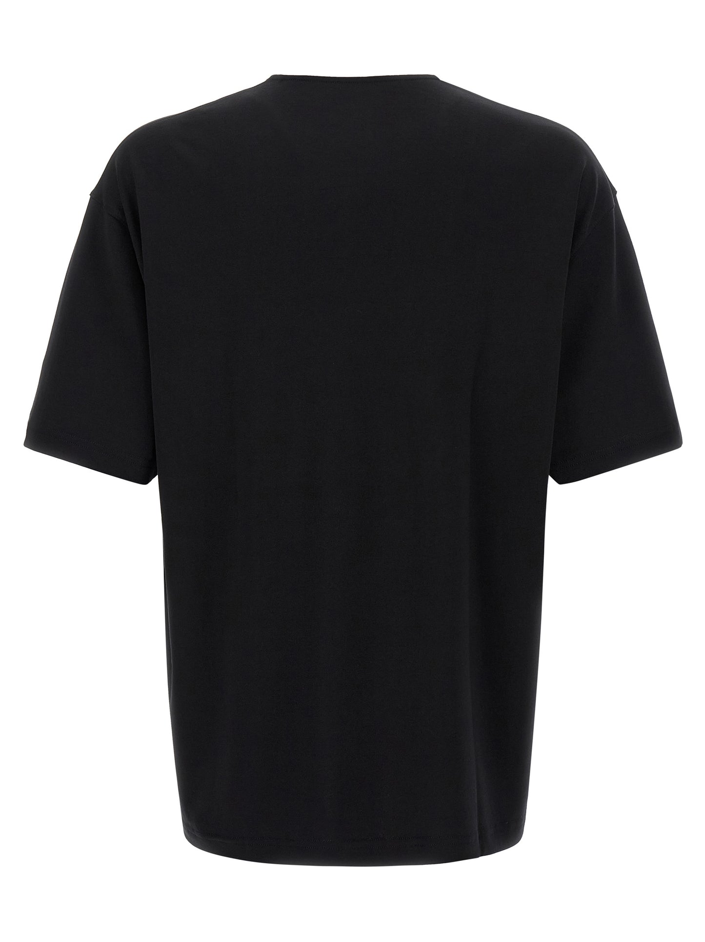 Black Cotton T-Shirt