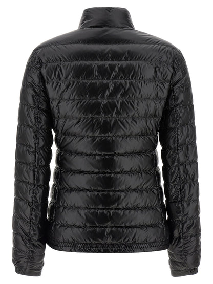 Black Polyamide Full-Length Jacket