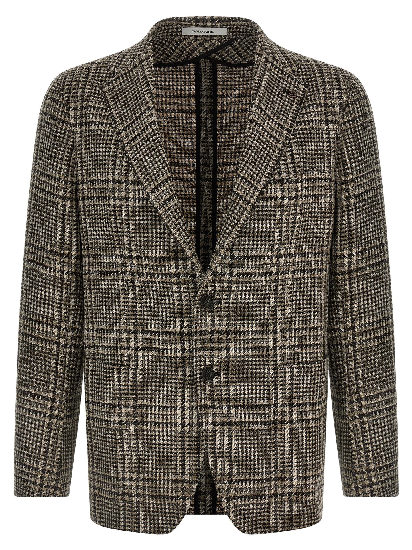 Brown Virgin Wool Blazer