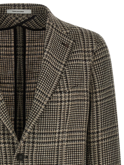 Brown Virgin Wool Blazer