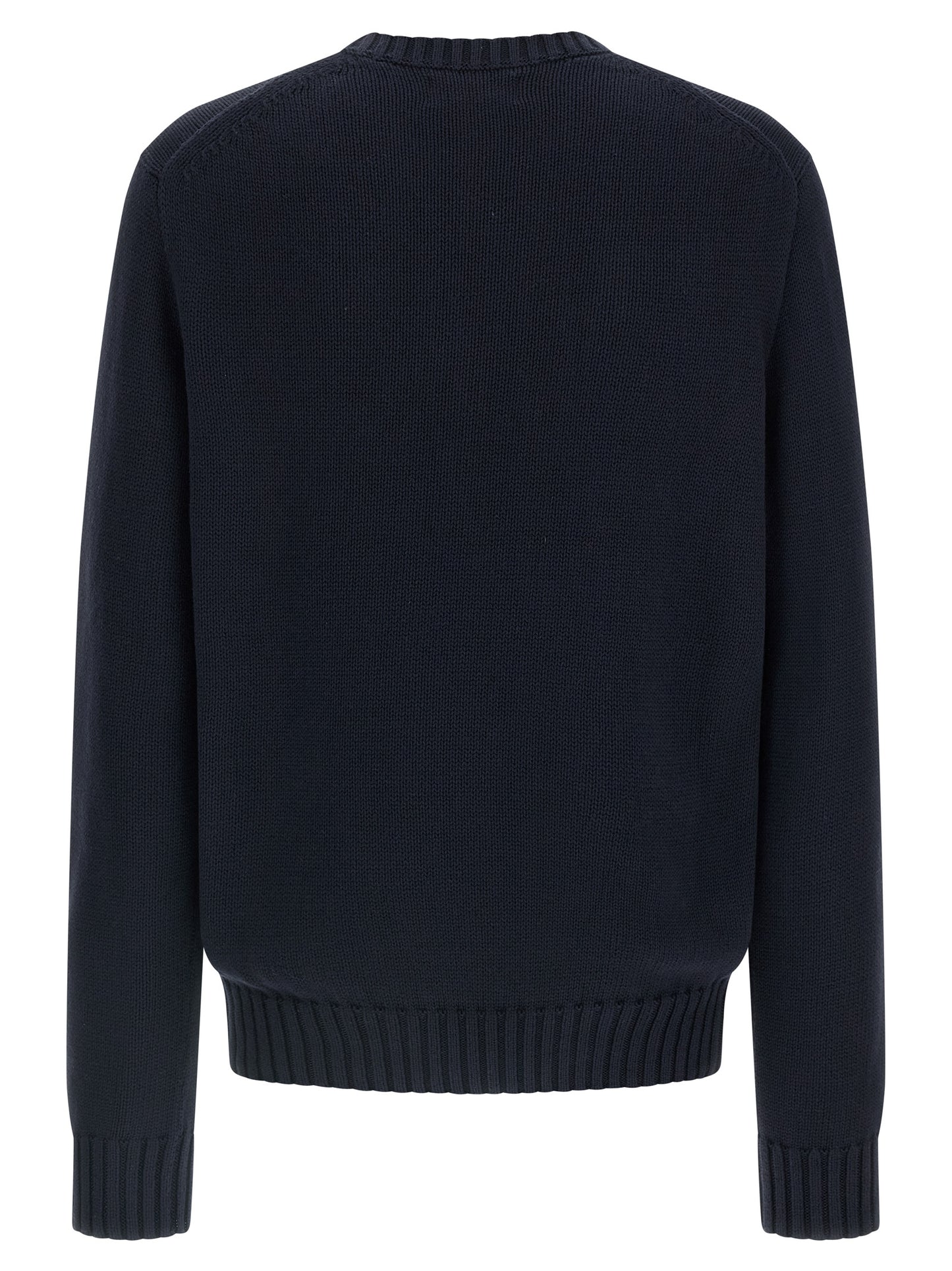 Blue Cotton Cardigan